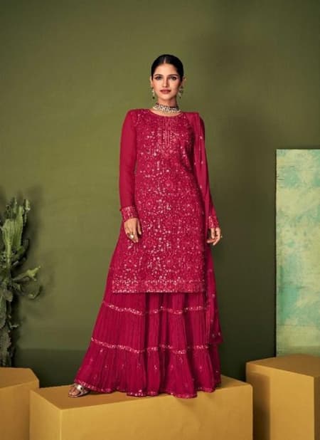 Sayuri Colours Georgette Wholesale Sharara Stitched Salwar Kameez Catalog
